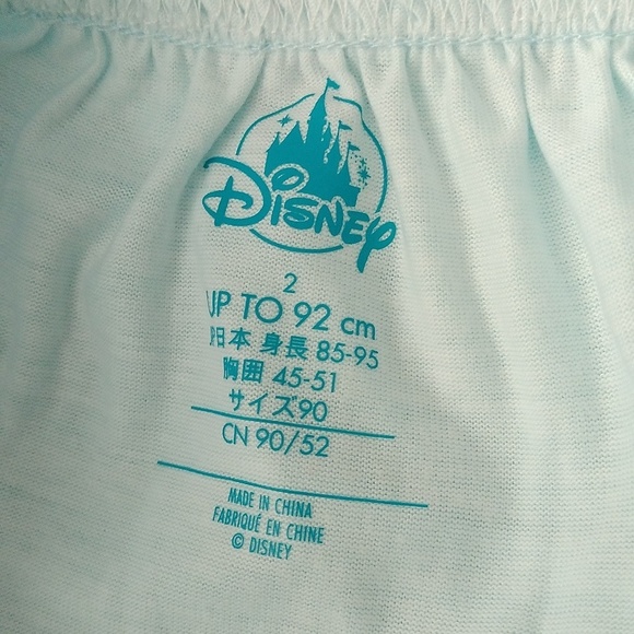Disney Store Girls Frozen 2 Character Elsa Pajamas Dress Nightgown, Size 2 - Picture 7 of 9